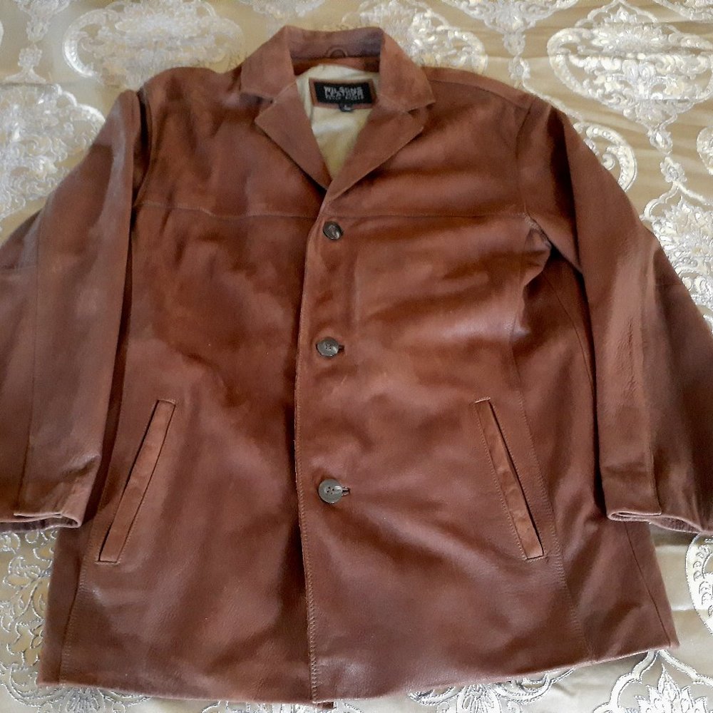 Wilsons Leather Pelle Studio Car Coat